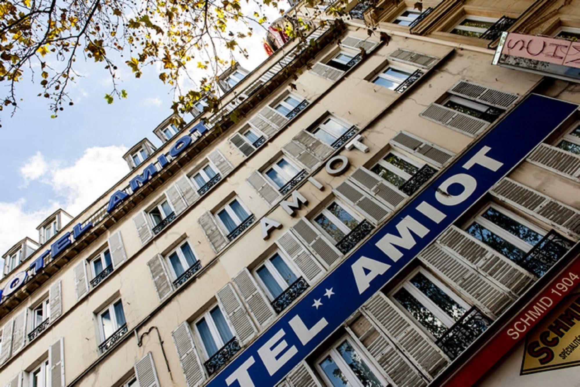 Amiot Hotel Párizs Kültér fotó